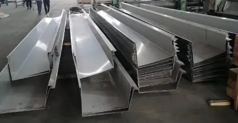 Steel Roof Gutter System For Buildings
